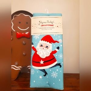 Johanna Parker Santa dish drying mats